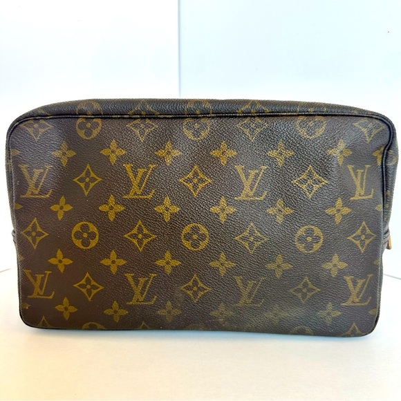✨ Vintage Louis Vuitton Monogram Trousse Toilette 28 Cosmetic Bag - Picture 3 of 17